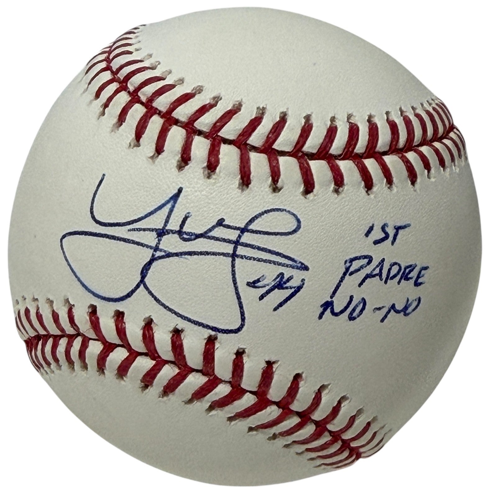 Joe Musgrove Signed ROMLB Baseball w/ 1st Padre No-No JSA COA San Diego Padres0