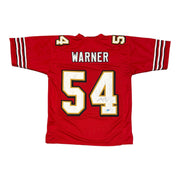 Fred Warner Signed Autographed San Francisco 49ers Custom Jersey Beckett BAS COA0