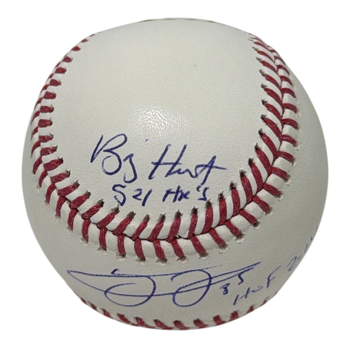 Frank Thomas Signed Autographed ROMLB Baseball w/ 5 Stat Insc JSA COA White Sox1