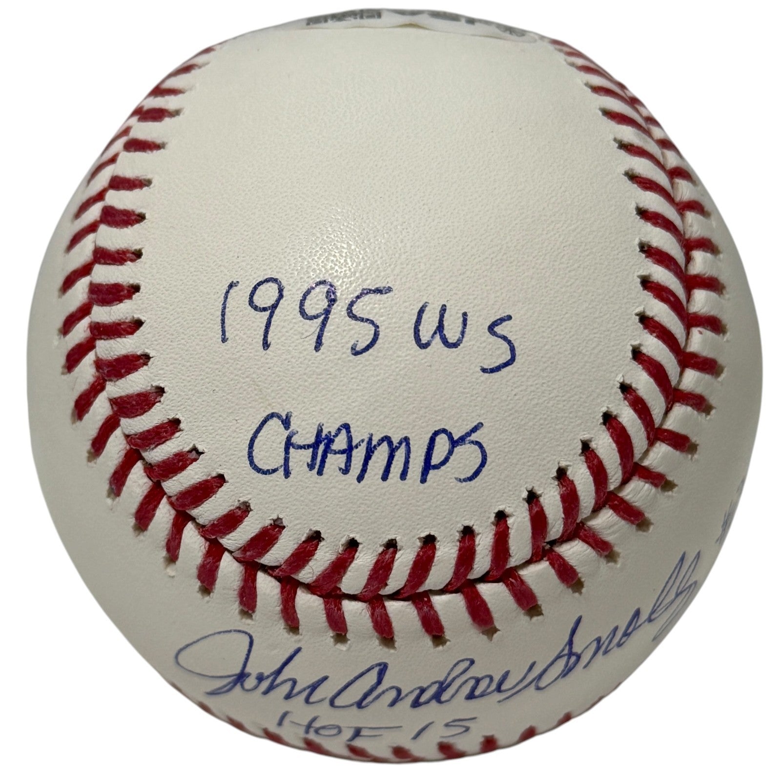 John Smoltz Signed Autographed ROMLB Baseball w/ Full Name + 3 Insc JSA COA1