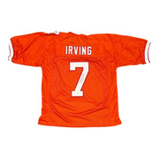 Bucky Irving Signed Tampa Bay Buccaneers Orange Custom Jersey JSA Witness COA0