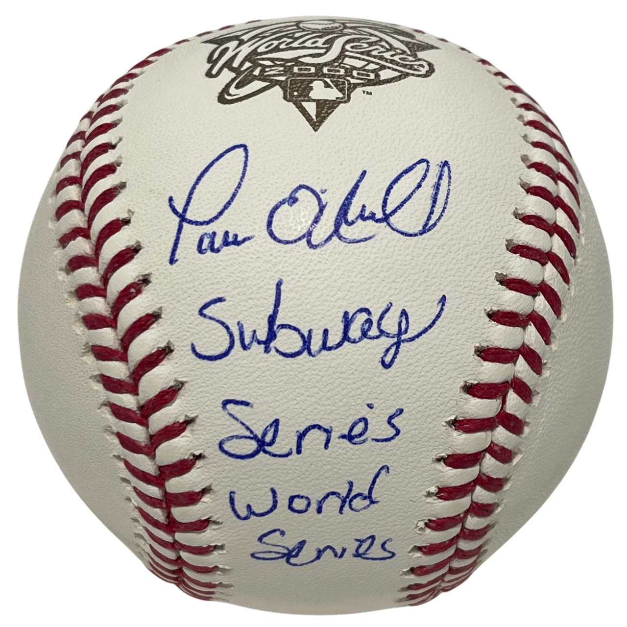Paul O'Neill Signed 2000 WS ROMLB Baseball w/ Subway Beckett BAS COA A1