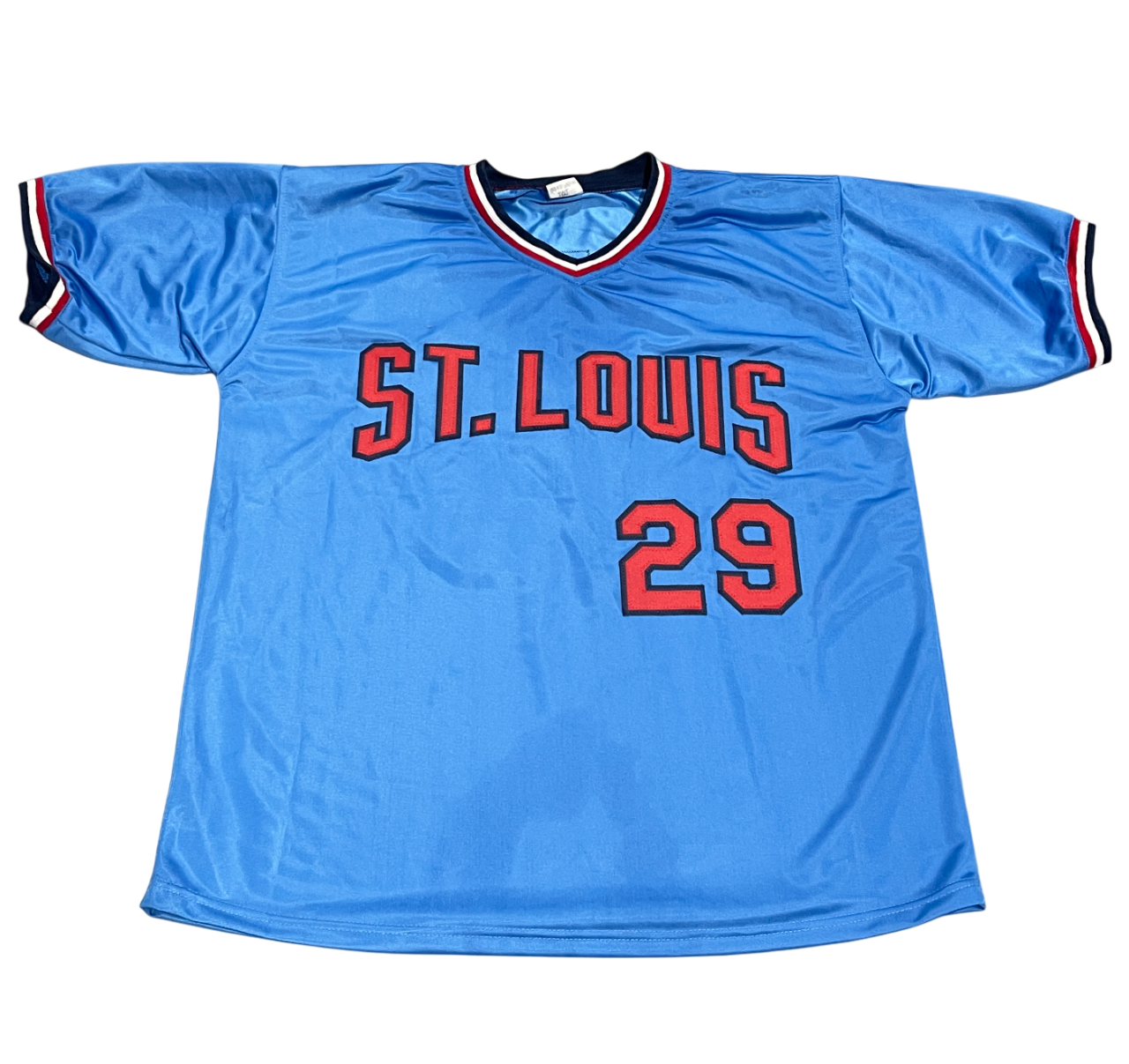 Vince Coleman Signed St Louis Cardinals Custom Jersey Beckett Witness BAS COA2