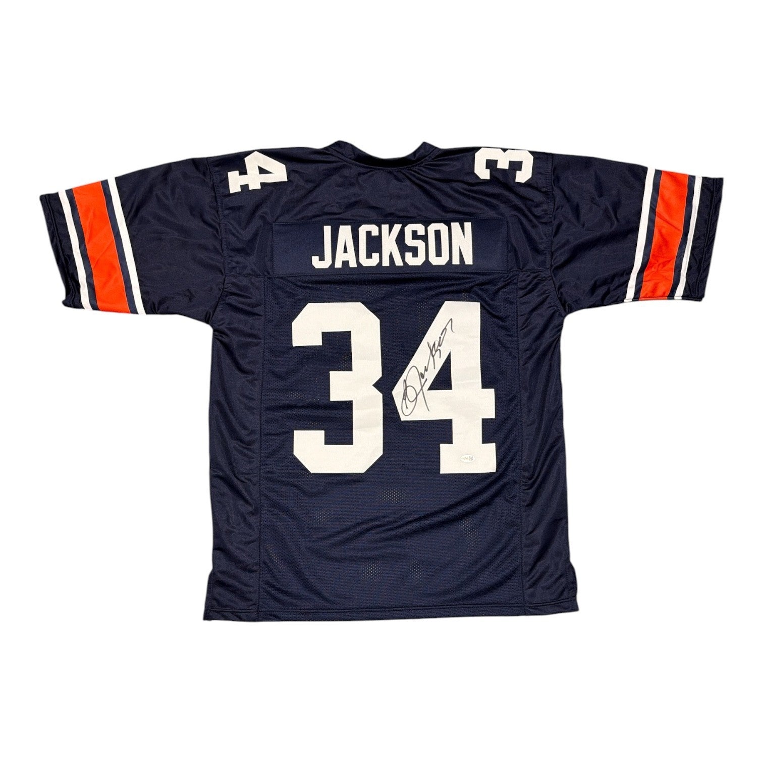 Bo Jackson Signed Autographed Auburn Tigers Custom Jersey JSA Witness COA0