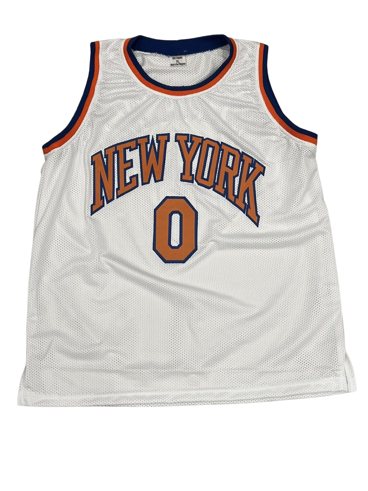 Donte DiVincenzo Signed NY Knicks Custom Jersey w/ Big Ragu Beckett W BAS COA2