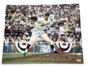 Jim Kaat Signed Minnesota Twins 16x20 Photo w/ HOF 2022 Beckett Witness BAS COA0