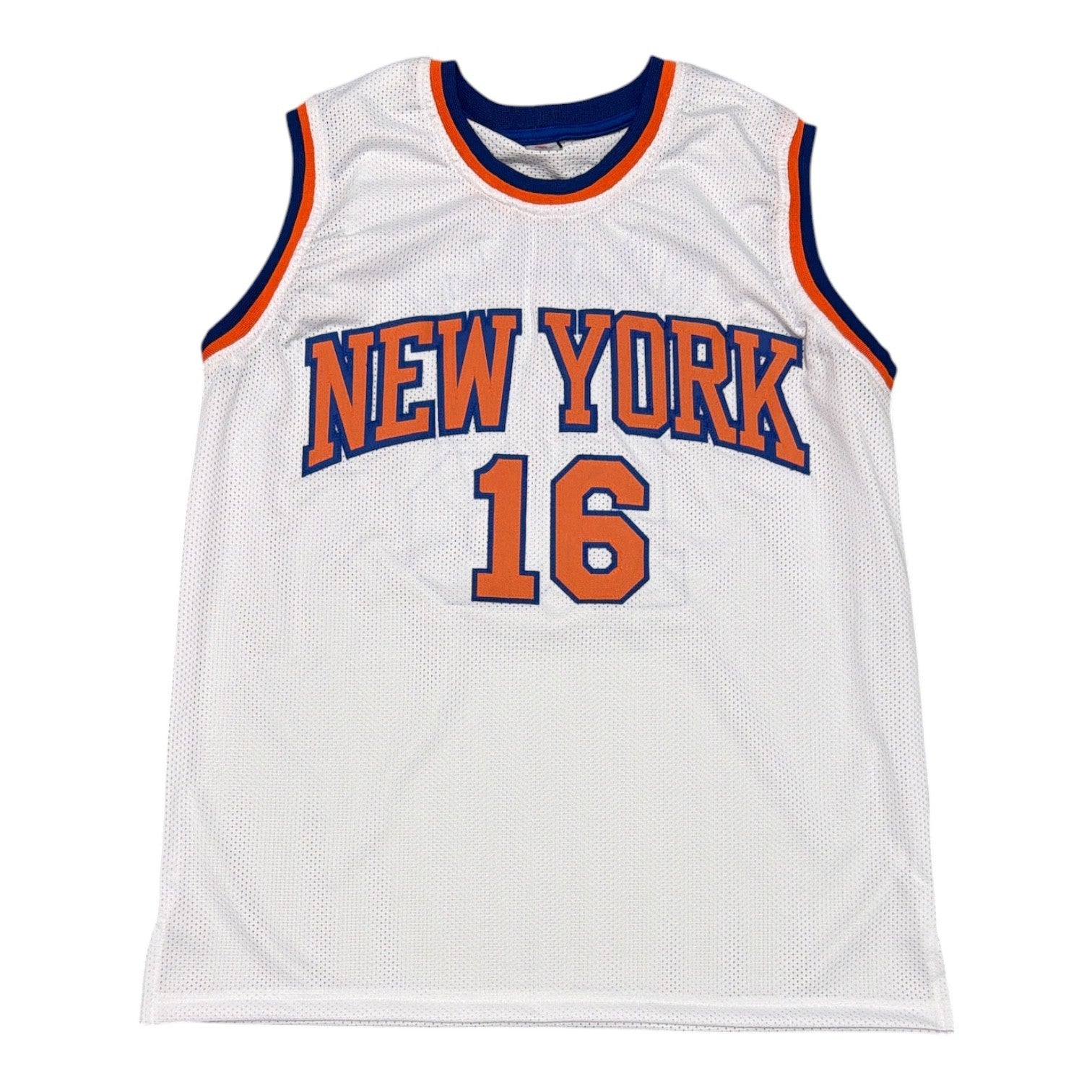 John Warren Signed New York Knicks Custom Jersey w/ 1970 NBA Champs JSA Wit COA2