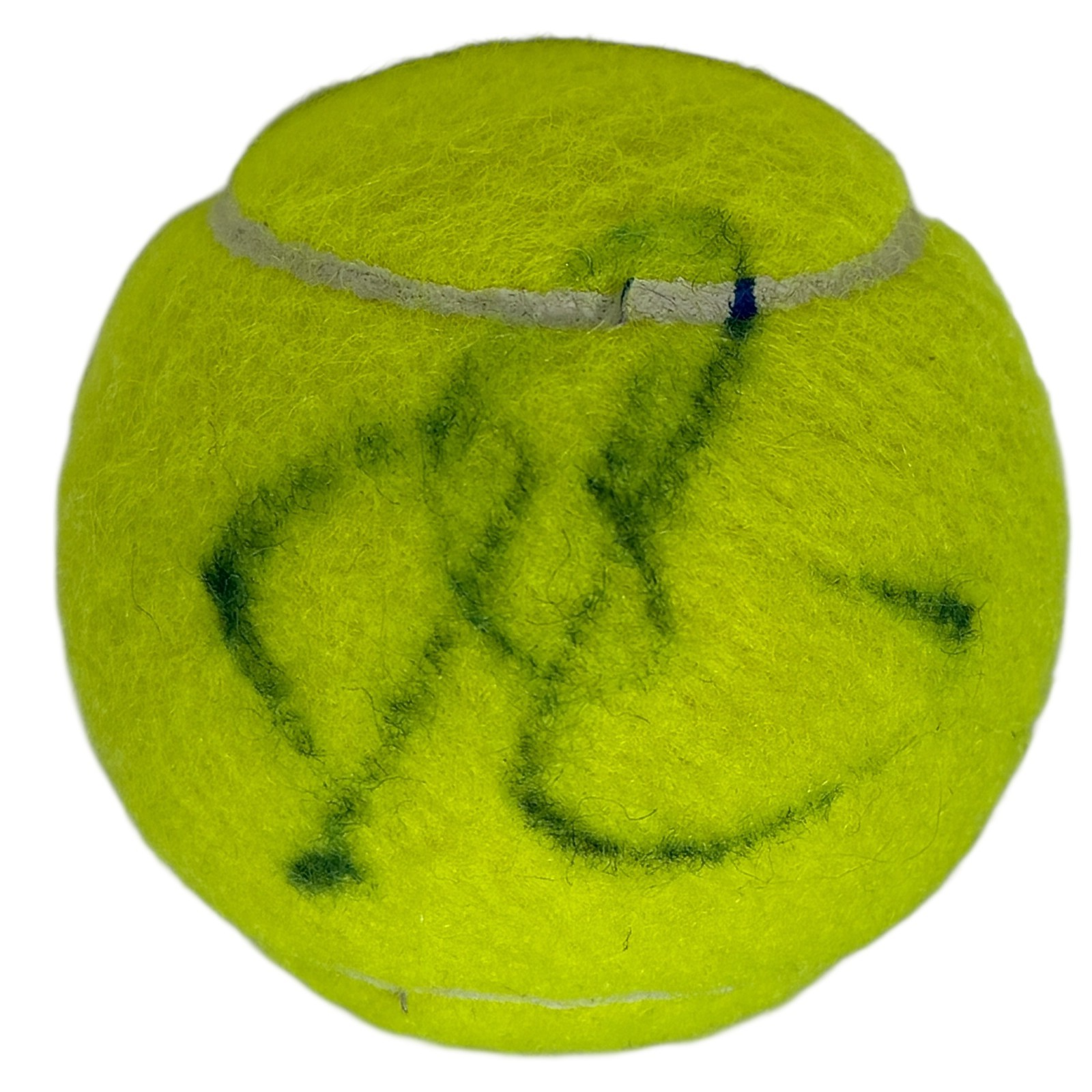 Roger Federer Signed Autographed Wilson US Open Tennis Ball Beckett BAS COA0