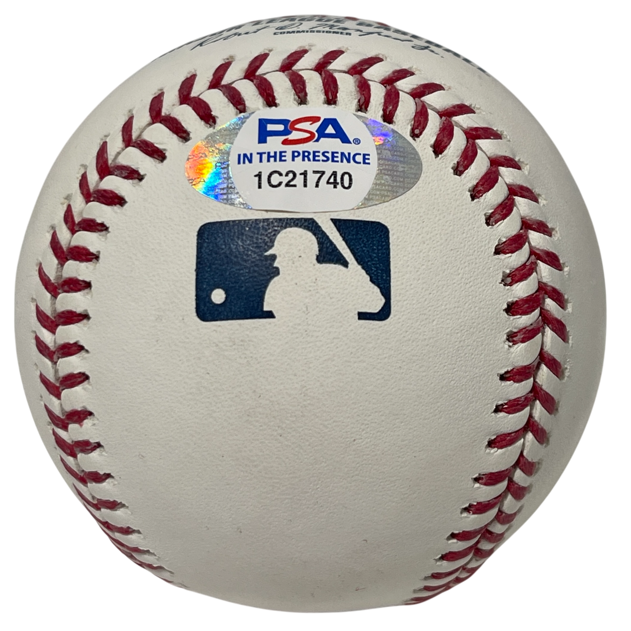 Charlie Ward Signed Rawlings ROMLB Baseball w/ 3 Ins PSA ITP COA2