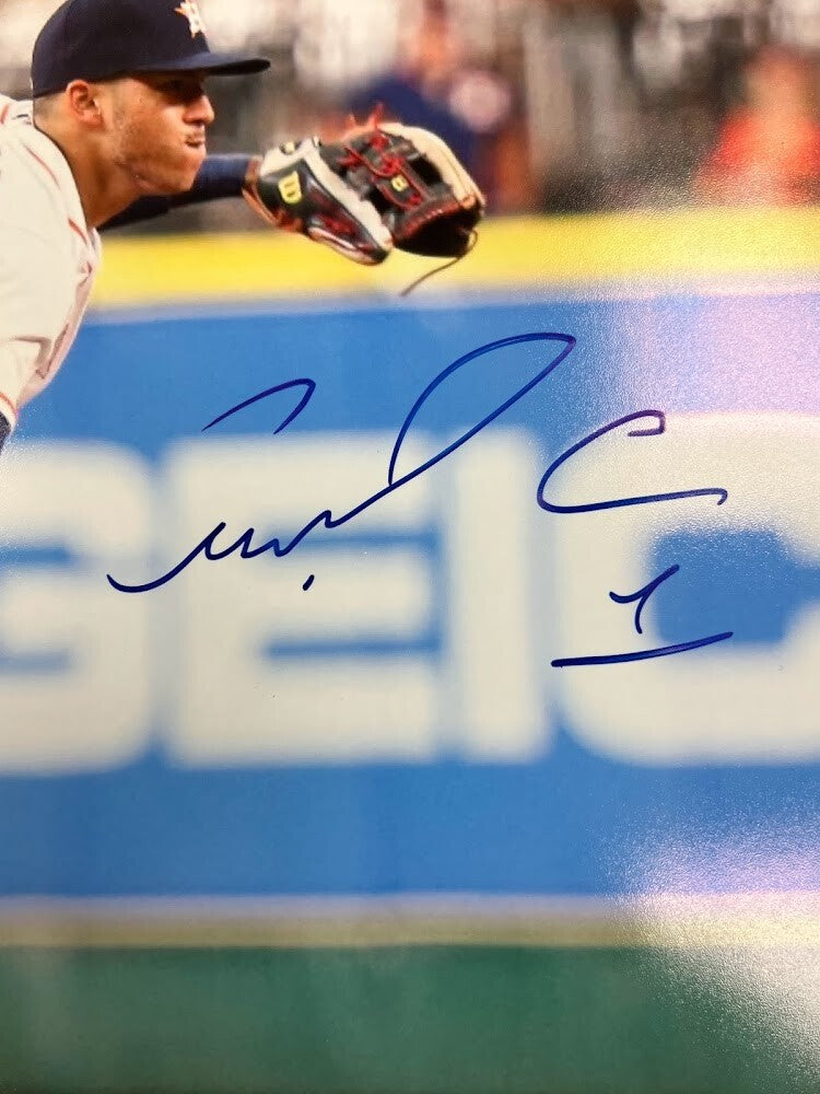 Carlos Correa Signed Autographed 16x20 Photo JSA COA Houston Astros C1