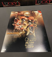 Charlie Ward Signed 16x20 Photo Comp w/ 2006 CHOF 94 Heisman Champs PSA COA0