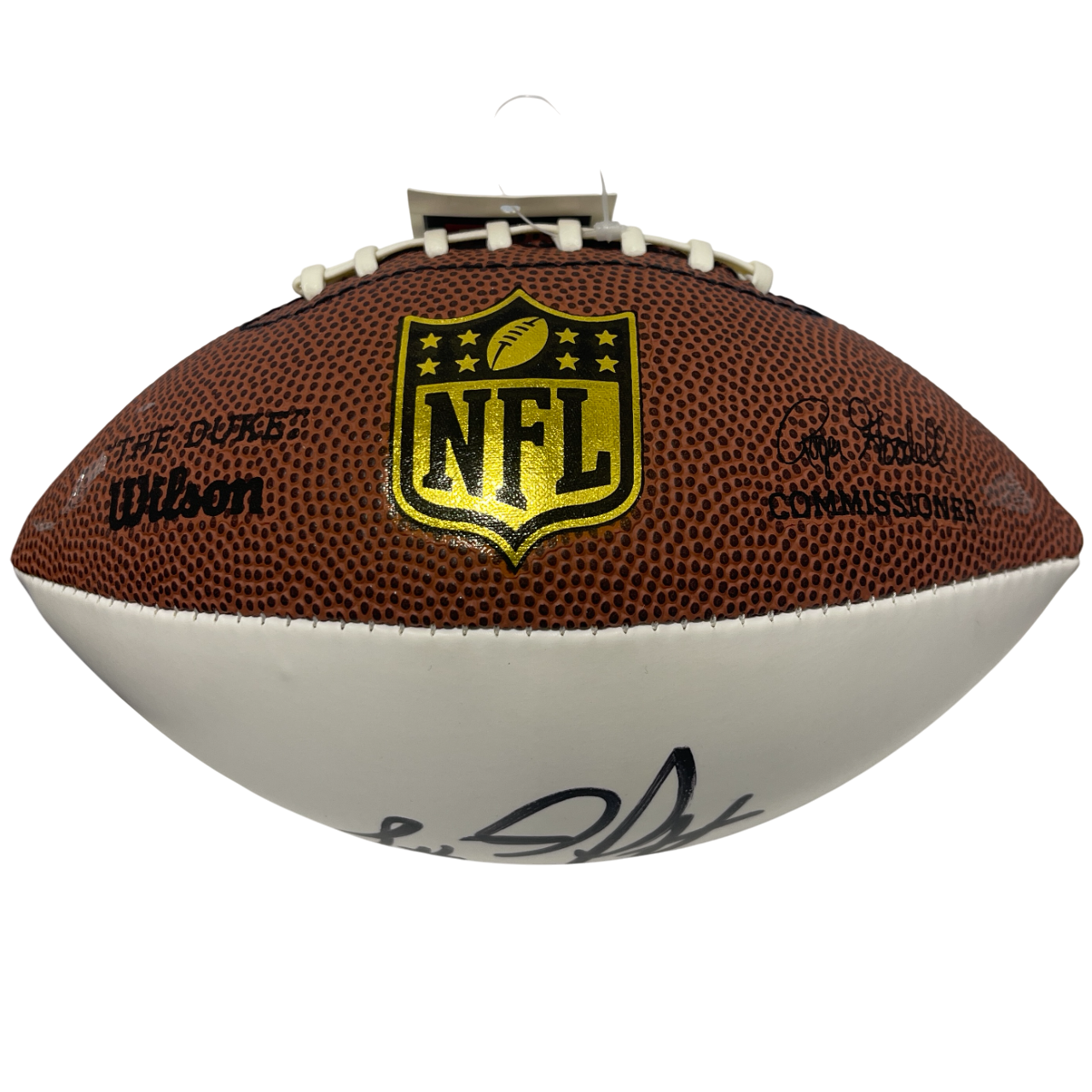 AJ Green Signed Wilson Mini White Panel NFL Football Cincinnati Bengals JSA COA2