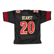 Garrison Hearst Signed San Francisco 49ers Rivalries Custom Jersey BAS COA0