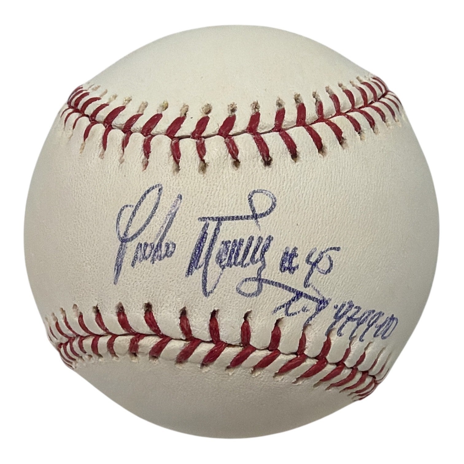 Pedro Martinez Signed Autographed ROMLB Baseball w/ CY Young Ins JSA COA Red Sox0