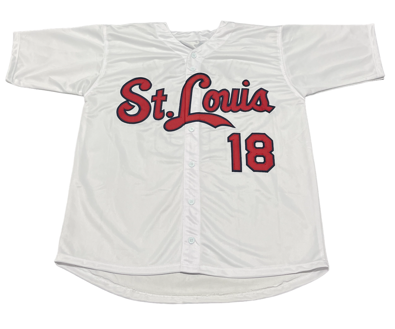 Jordan Walker Signed St Louis Cardinals Custom Jersey Beckett BAS COA2