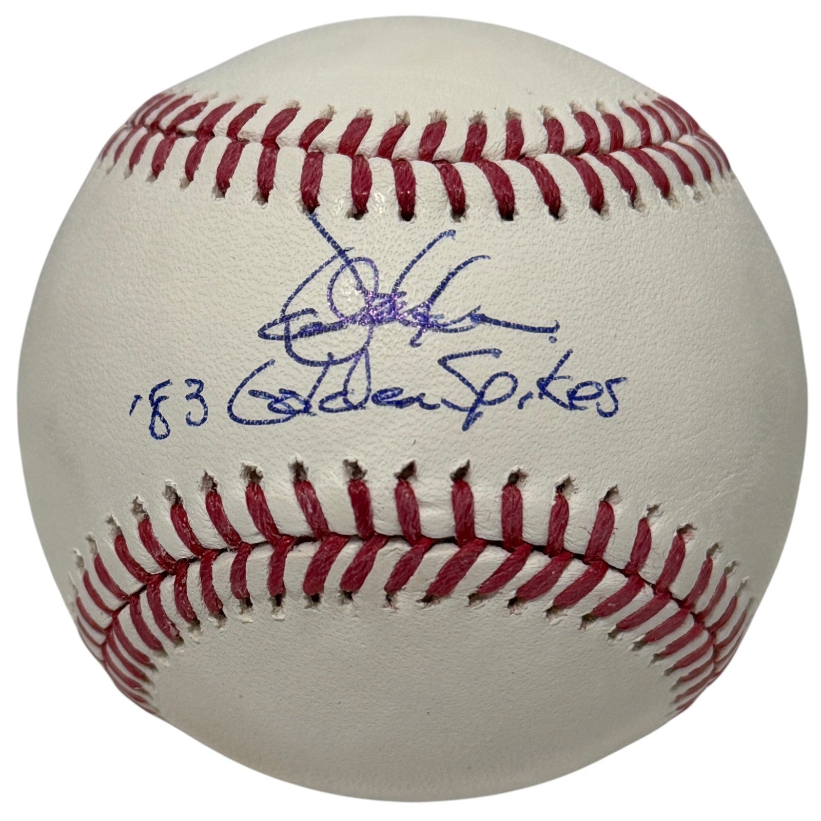 Dave Magadan Signed ROMLB Baseball w/ 83 Golden Spikes Insc JSA Witness COA0