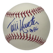 Torii Hunter Signed Autographed ROMLB Baseball w/ 9x GG Insc JSA COA  Twins0