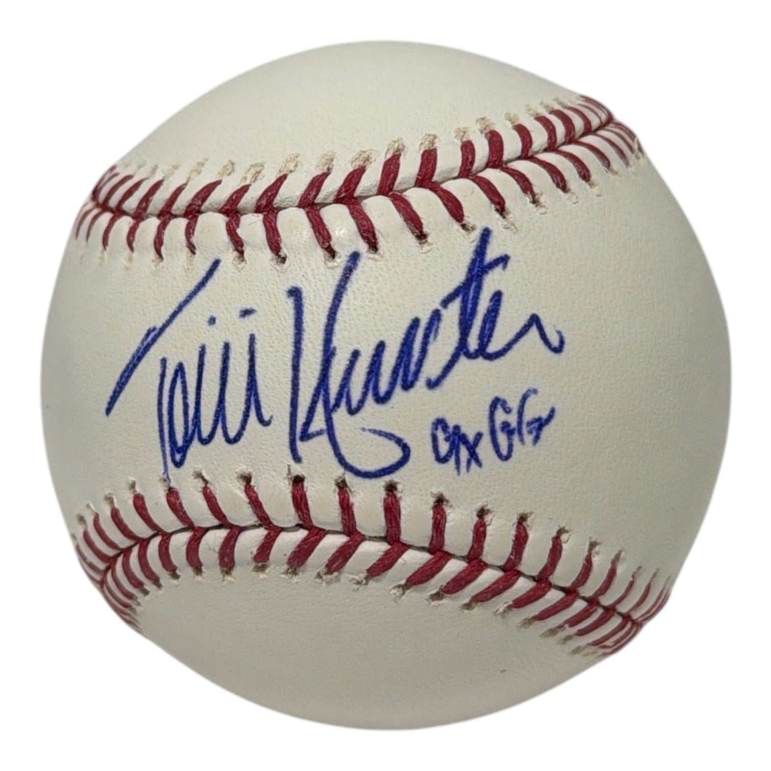 Torii Hunter Signed Autographed ROMLB Baseball w/ 9x GG Insc JSA COA  Twins0