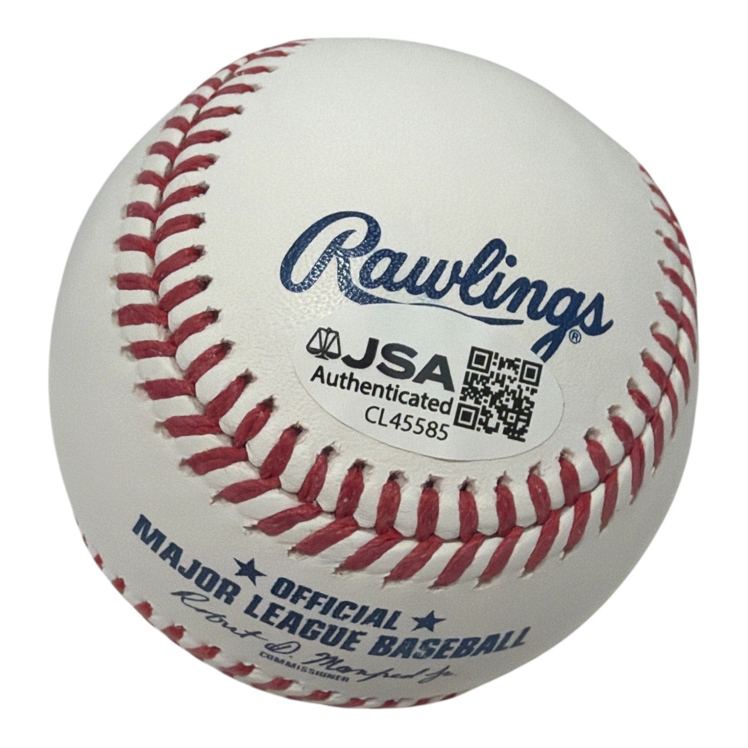 Gavin Fien Signed Autographed ROMLB Baseball w/ 2025 1st Round JSA COA Nationals1