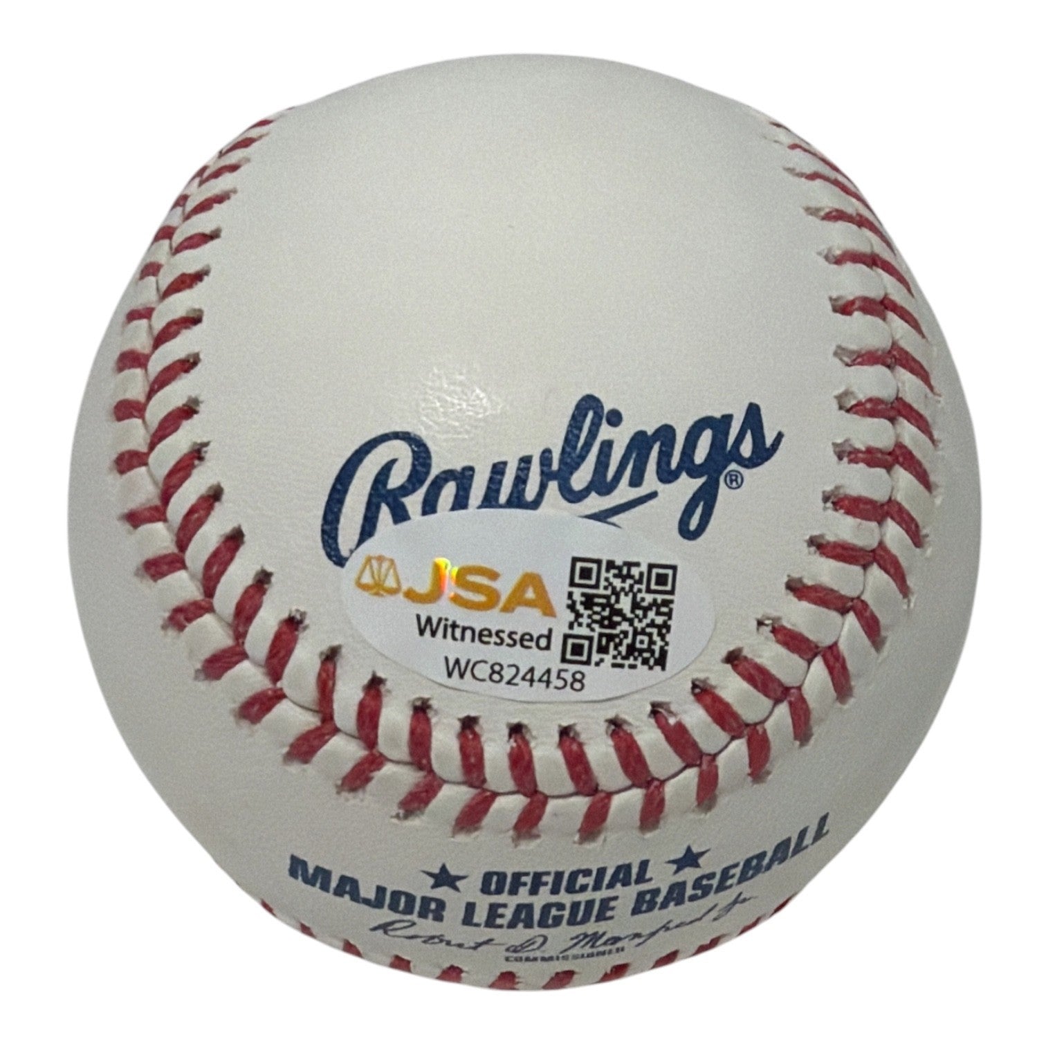 Dennis Martinez Signed Autographed ROMLB Baseball w/ 3x Ins Stat JSA Witness COA3
