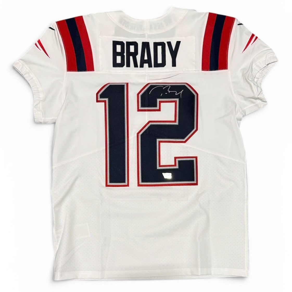 Tom Brady Signed Autographed New England Patriots Nike Elite Jersey FANATICS COA0