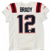 Tom Brady Signed Autographed New England Patriots Nike Elite Jersey FANATICS COA0