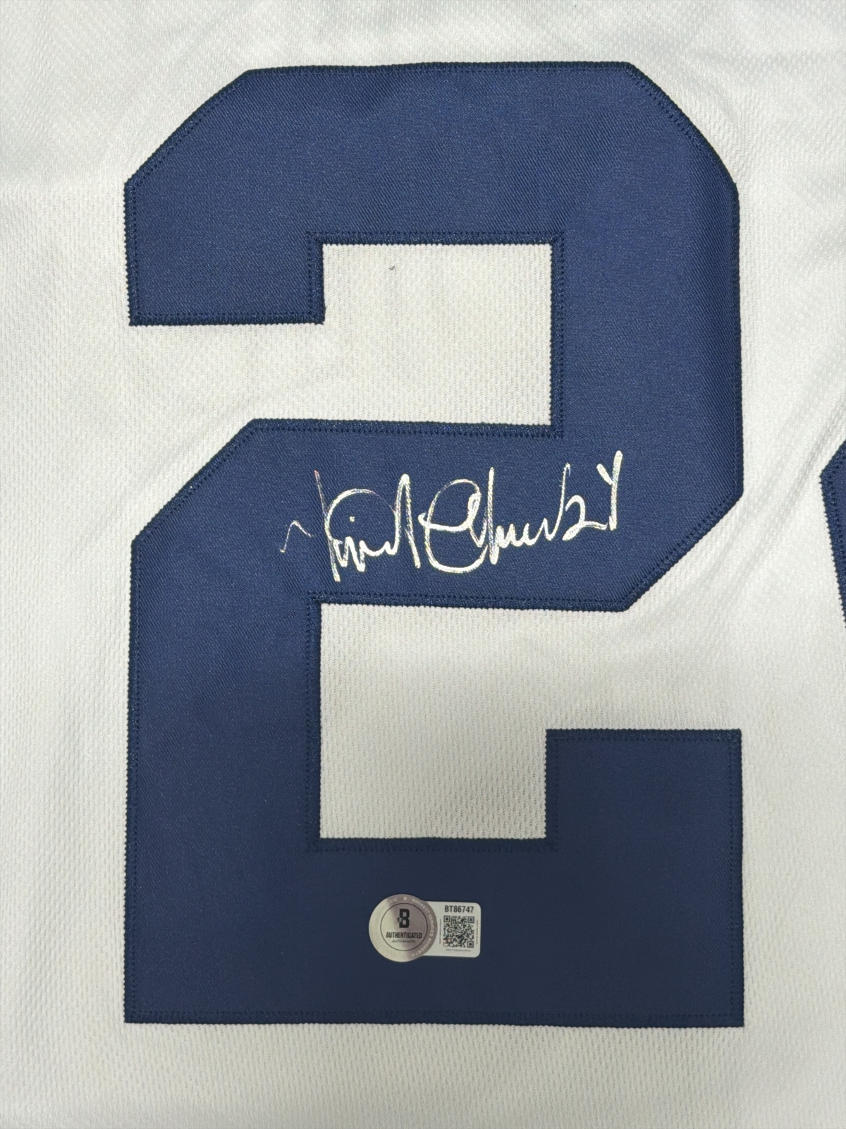 Miguel Cabrera Signed Autographed Detroit Tigers Custom Replica Jersey BAS COA1
