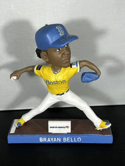 Brayan Bello Signed Auto Red Sox City Connect SGA Bobblehead 4/13/2024 BAS COA0