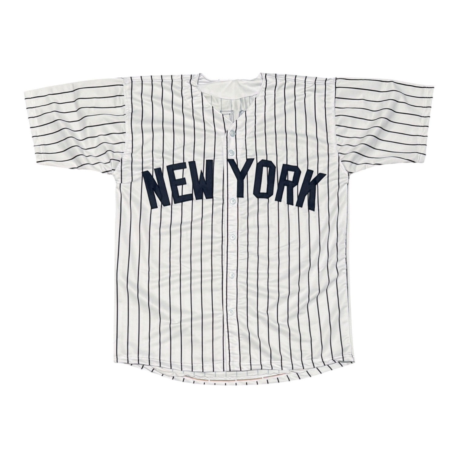 Joba Chamberlain Signed Yankees Custom Jersey w/ 09 WS Champs JSA Witness COA2