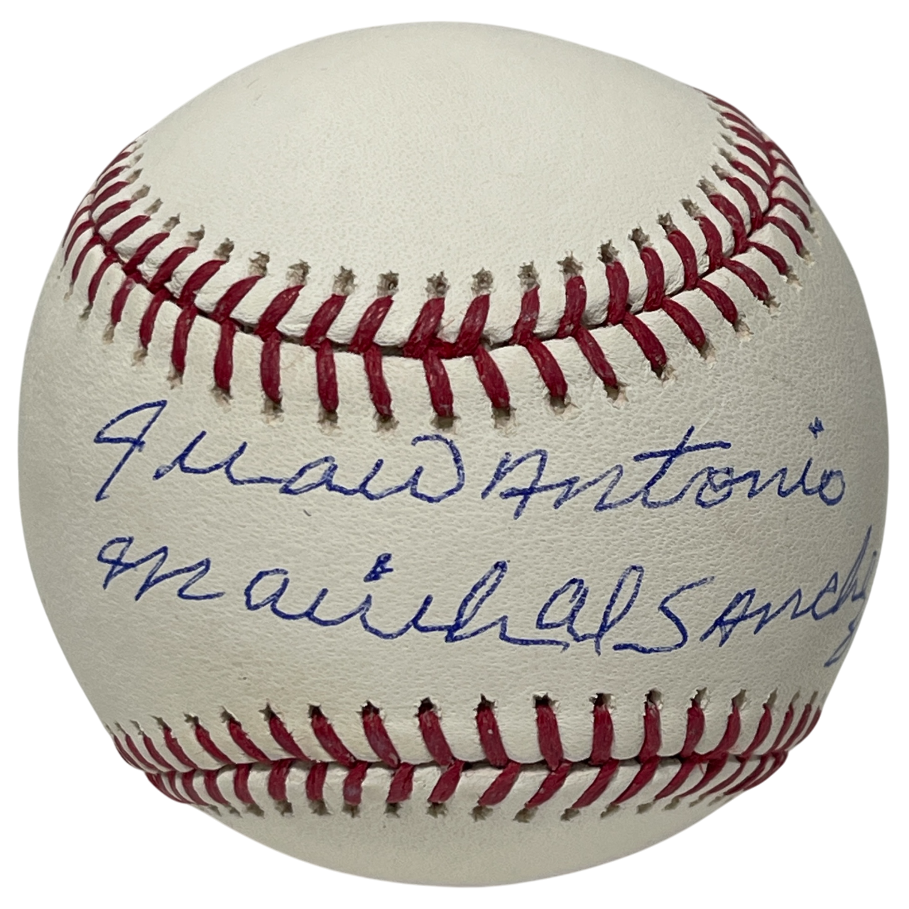 Juan Marichal FULL NAME Signed ROMLB Baseball Beckett Witness BAS COA0