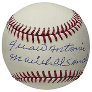 Juan Marichal FULL NAME Signed ROMLB Baseball Beckett Witness BAS COA0