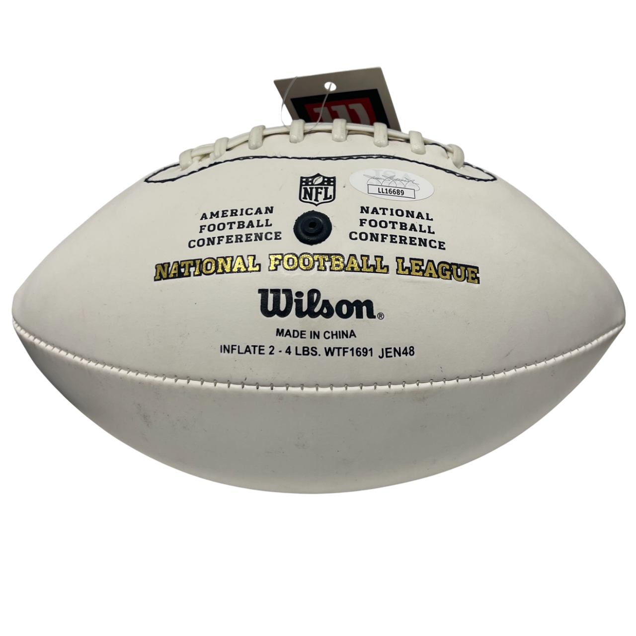 Sammy Watkins Signed Wilson Mini White Panel NFL Football Bills Chiefs JSA COA3