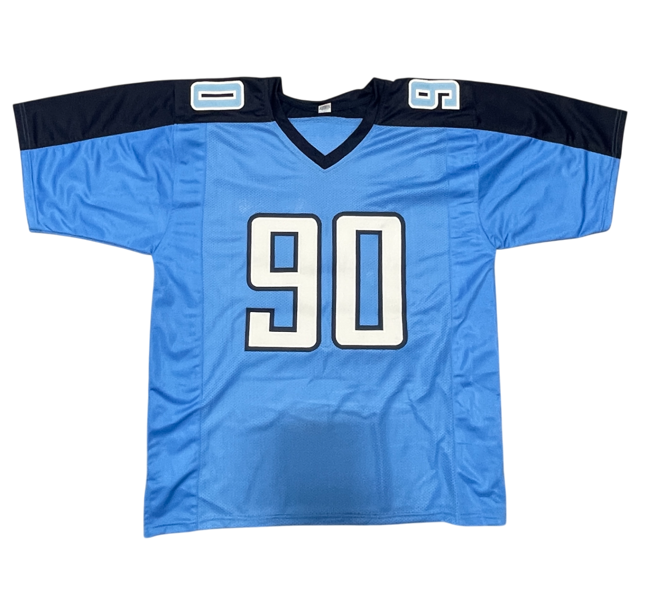 Jevon Kearse Signed Tennessee Titans Custom Jersey Beckett Witness BAS COA2