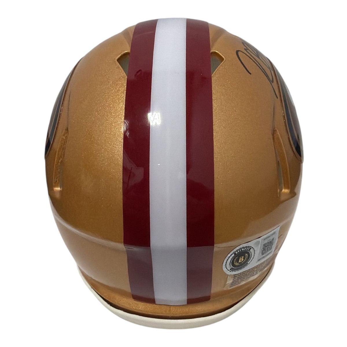 Kaelon Black Signed San Francisco 49ers Speed Mini Helmet Beckett Wit BAS COA2