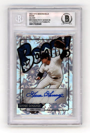Goose Gossage 2024 Hits Memorabilia BOOM Silver #/10 Signed BGS BAS Auto Yankees0