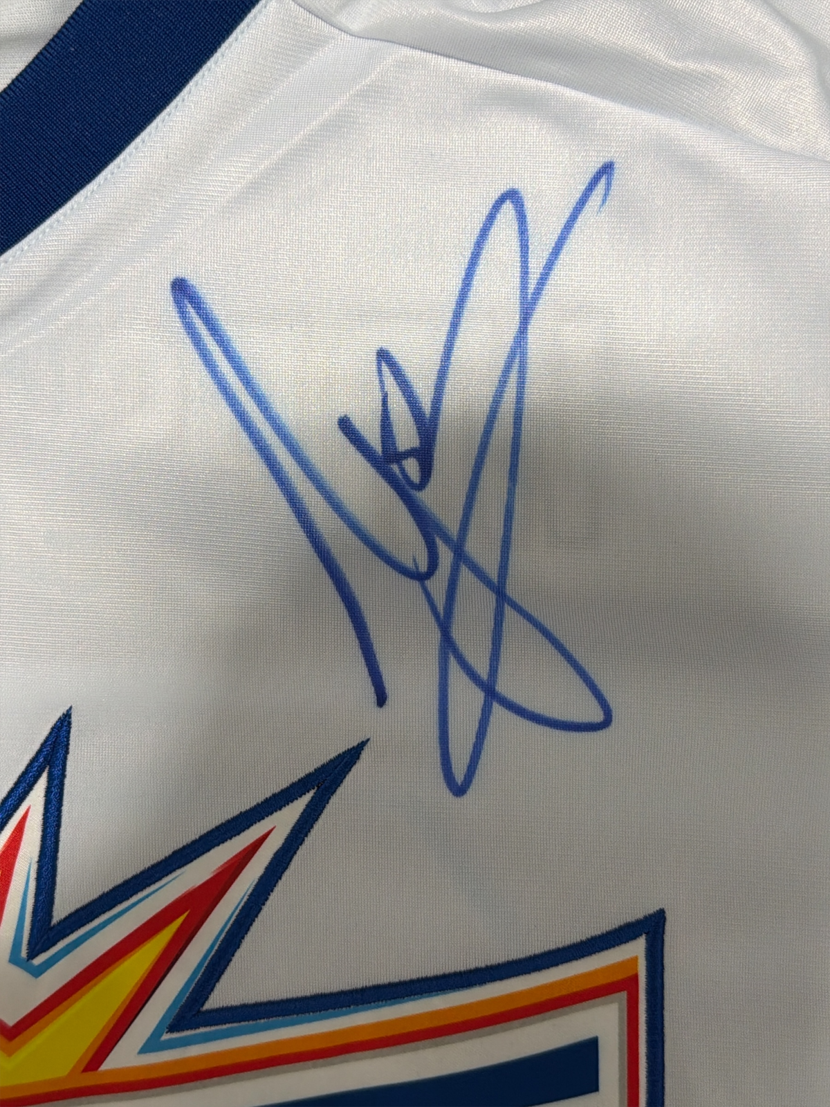 AJ Styles Signed Autographed WWE WrestleMania 33 Jersey JSA COA1