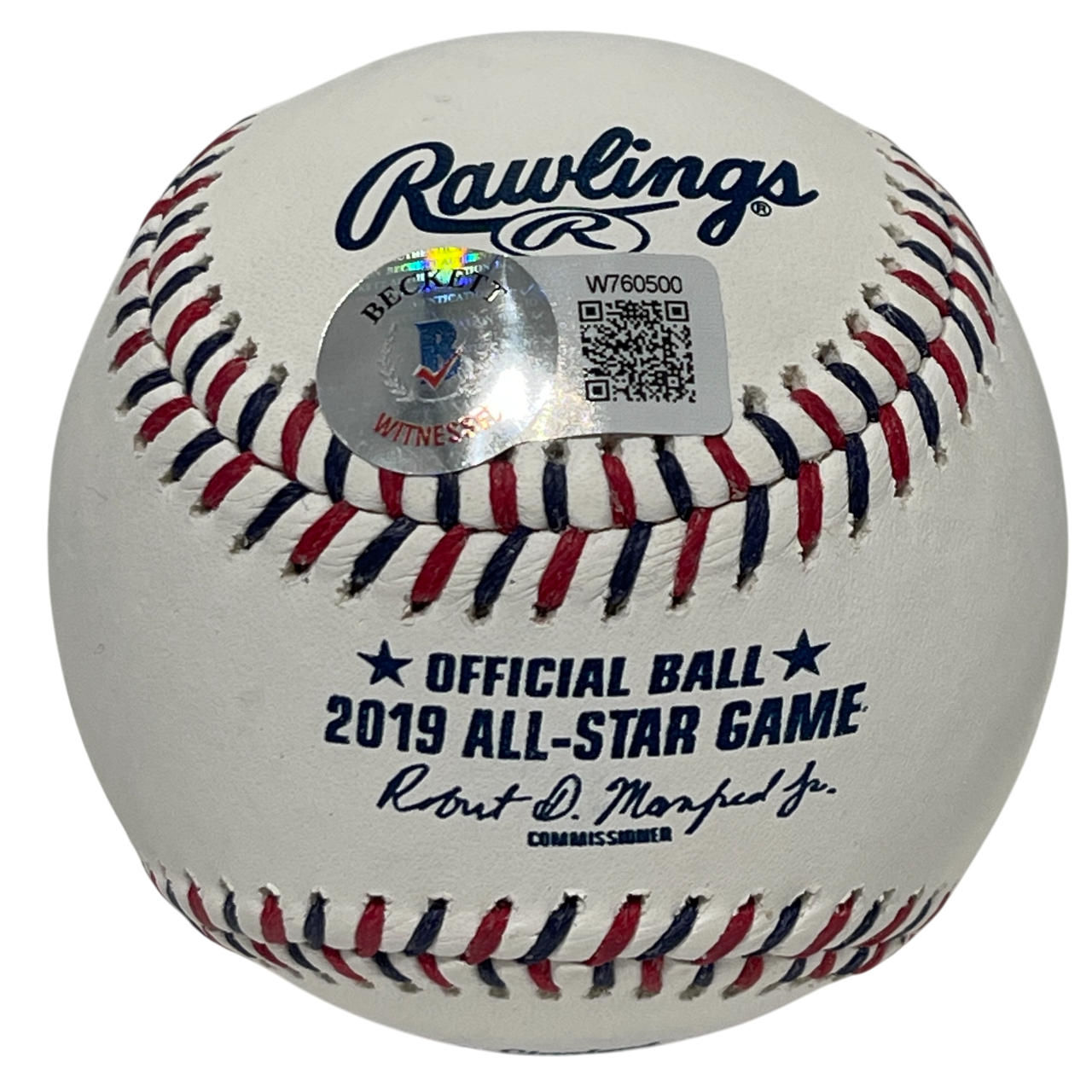 Shane Bieber Signed Auto 2019 All Star Game Baseball MVP + Insc Beckett BAS COA1