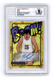 Austin Reaves 2024 Hits Memorabilia BOOM Gold #/10 Signed BGS BAS Auto Lakers0