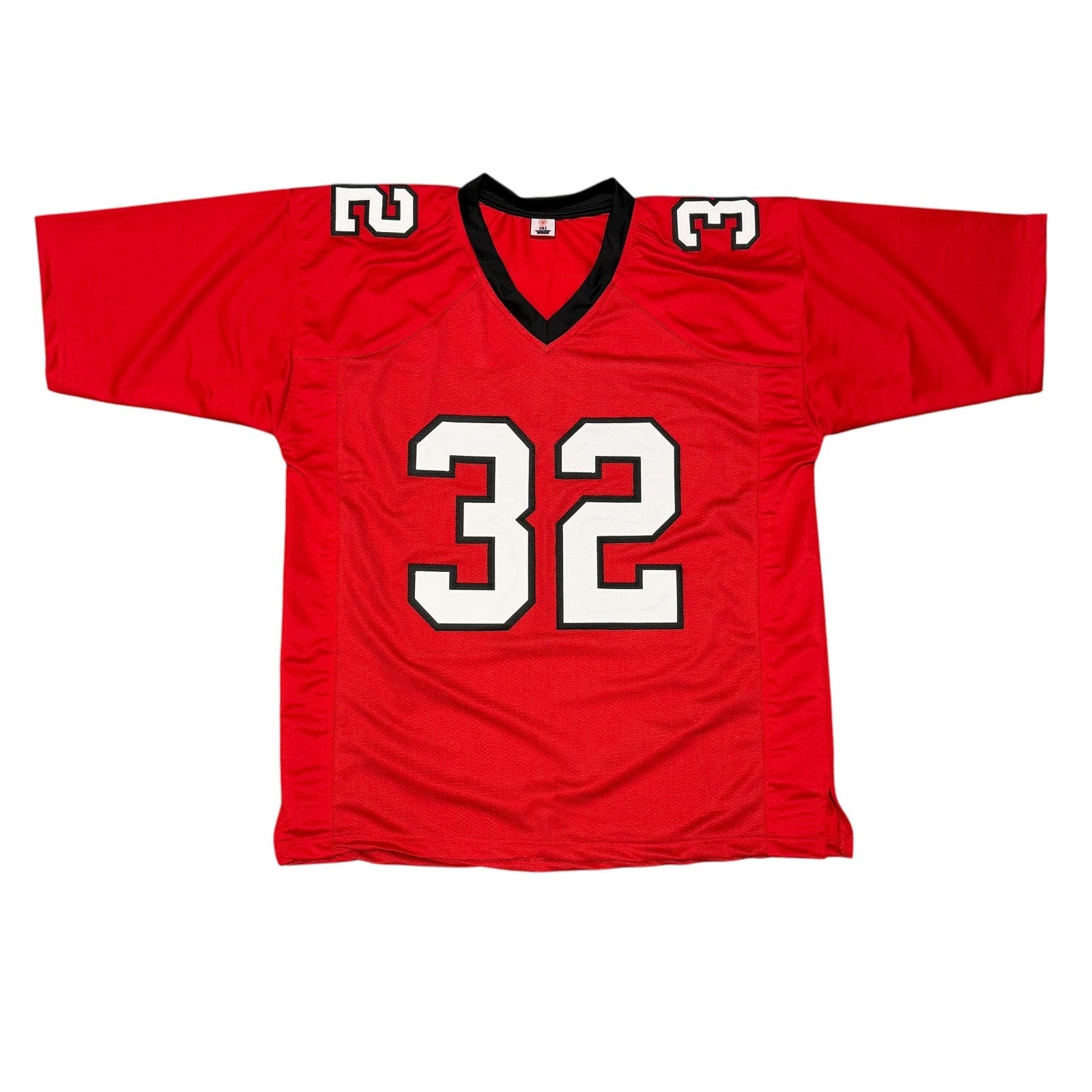 Jamal Anderson Signed Atlanta Falcons Custom Jersey w/ Dirty Bird JSA Wit COA2
