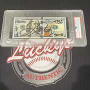 Floyd Mayweather Jr Signed $100 Bill US Currency x4 Inscriptions PSA 10 Auto E0