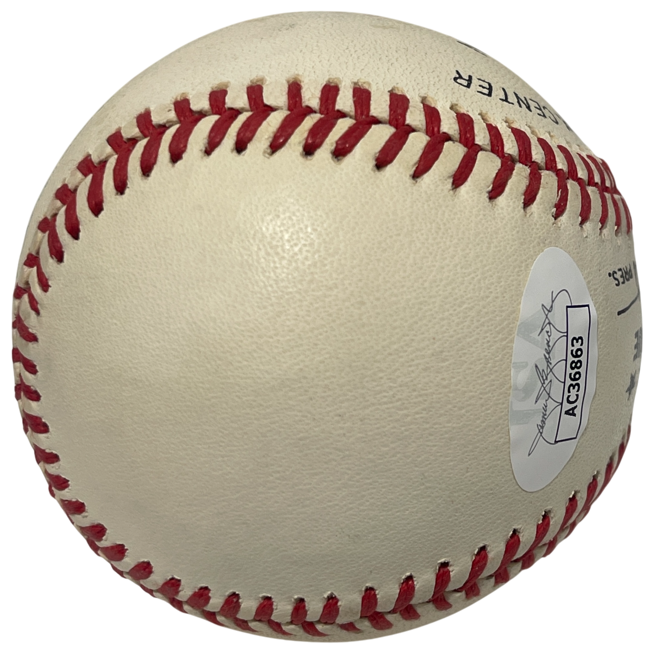 Kirk Gibson Signed Rawlings National League Baseball Detroit Tigers JSA COA B4