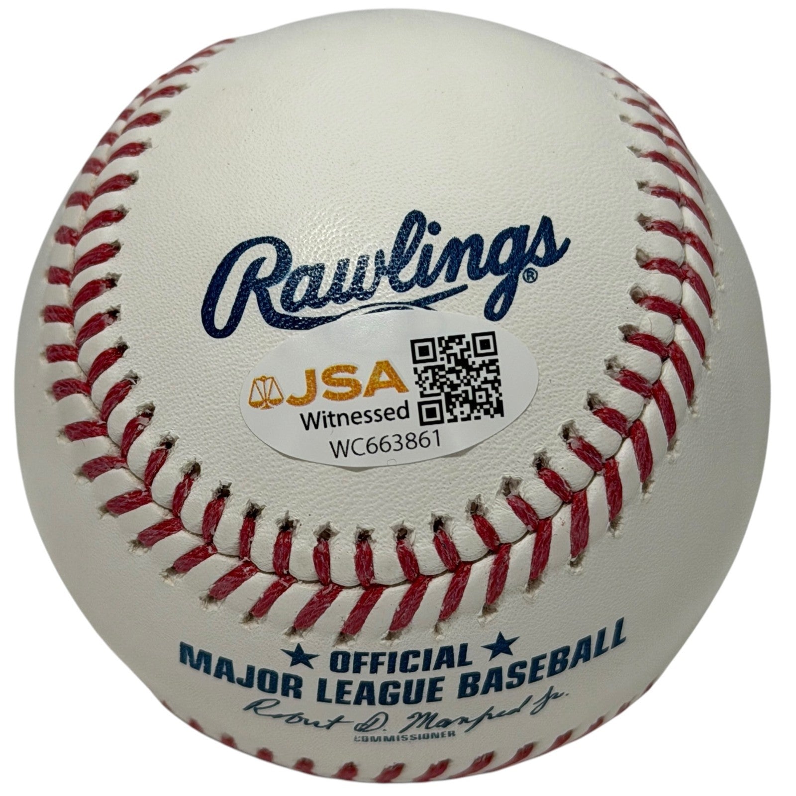 Willie Wilson Signed Autographed ROMLB Baseball w/ 85 WSC JSA Witness COA1