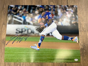 Jose Reyes Signed Auto Autographed 16x20 Photo New York Mets Throw PSA ITP COA0