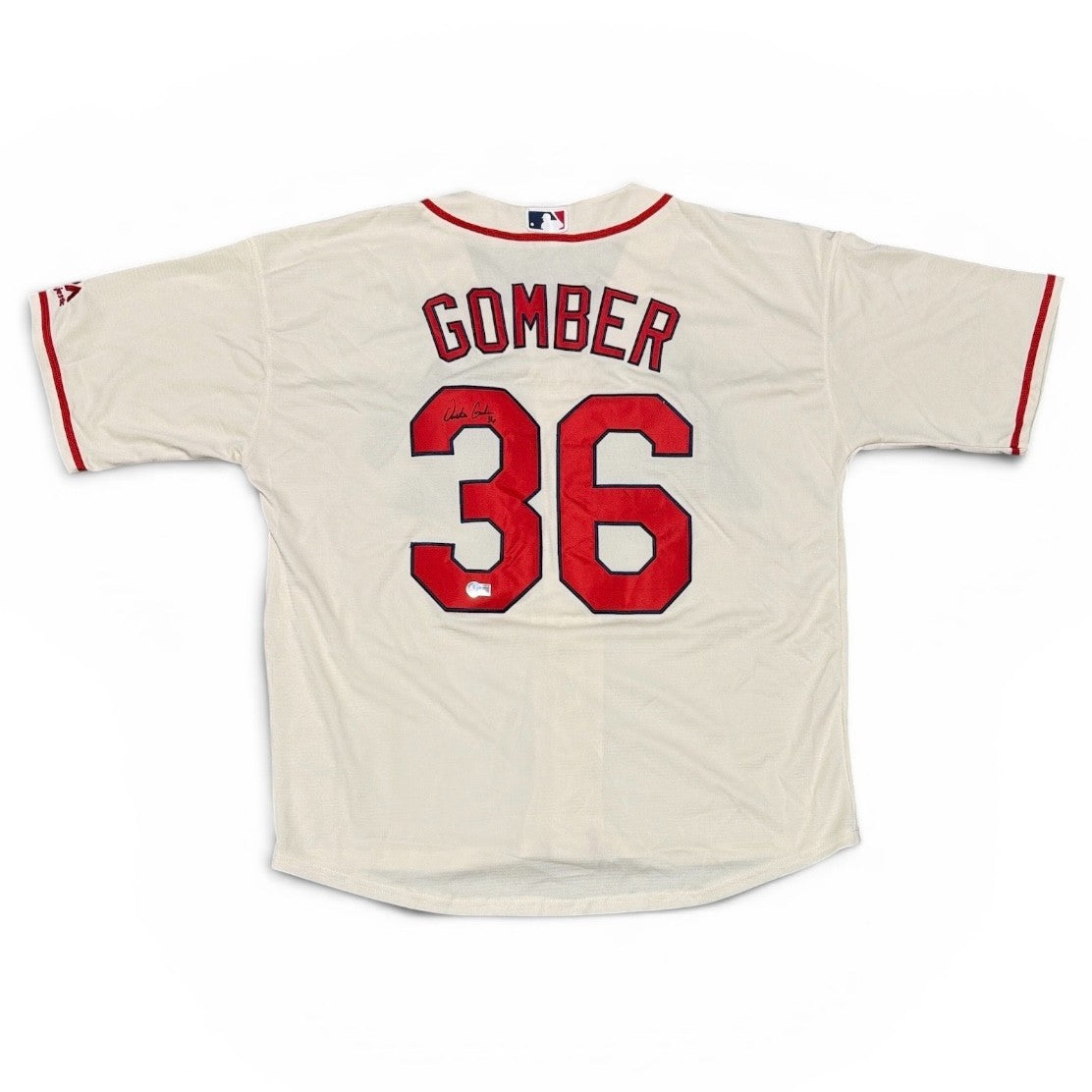 Austin Gomber Signed St. Louis Cardinals Custom Replica Jersey JSA COA0