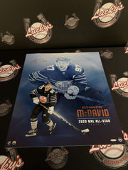 Connor McDavid Signed 20x24 Photo 2020 All-Star Upper Deck UDA COA Oilers0