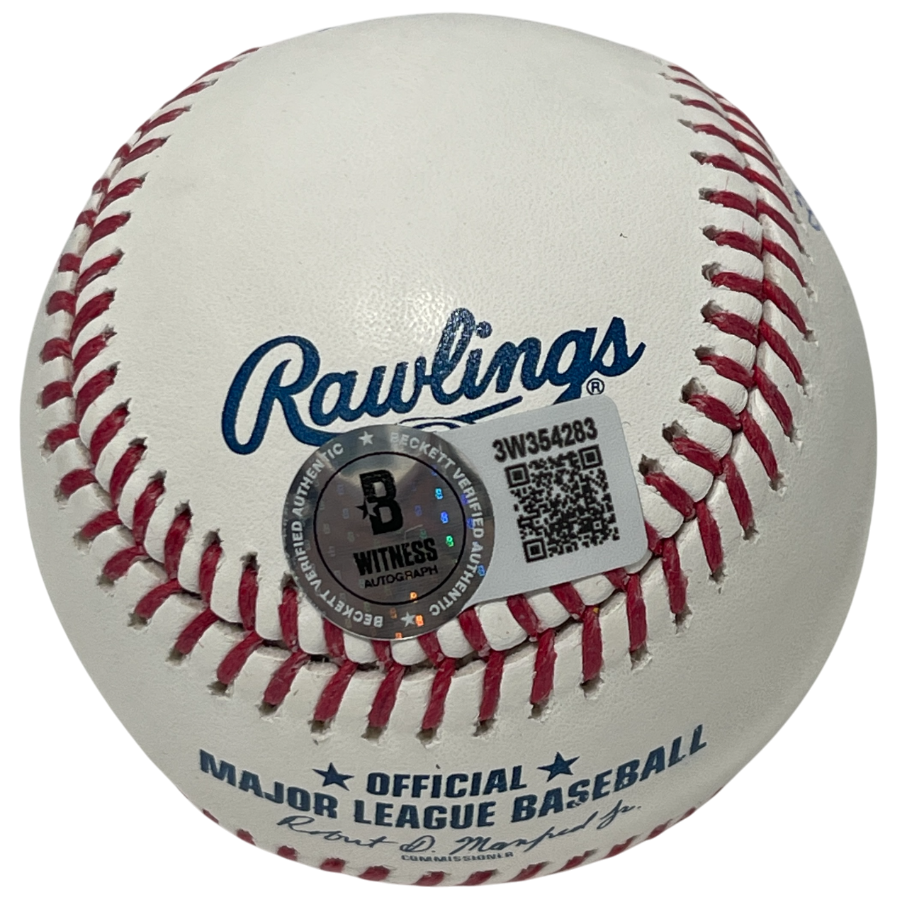 Chili Davis Signed ROMLB Baseball w/ Dawg + 2 Insc Beckett Witness BAS COA3