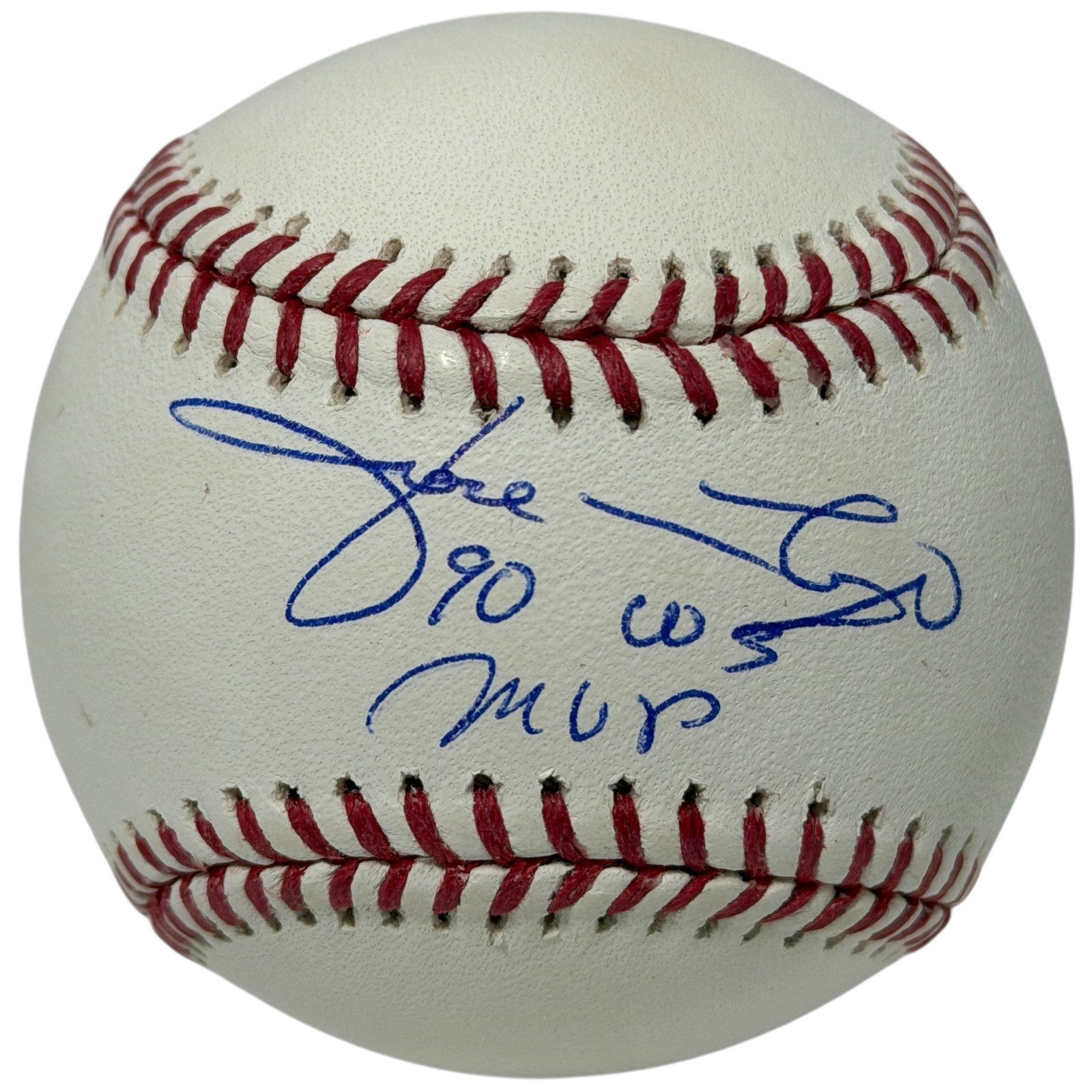 Jose Rijo Signed Autographed ROMLB Baseball w/ 90 WS MVP JSA WITNESS COA0