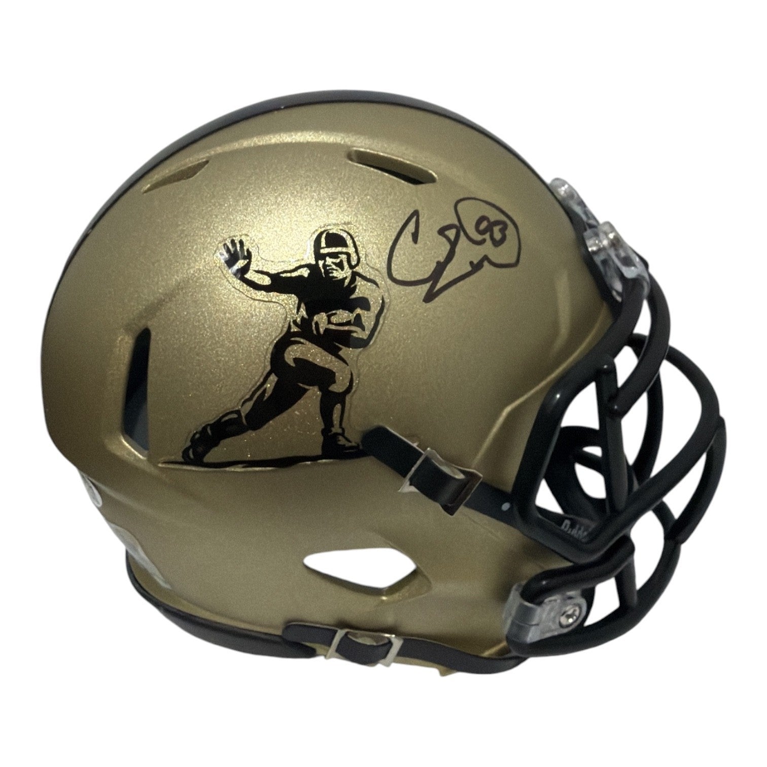 Charlie Ward Signed Autographed Heisman Logo Speed Mini Helmet JSA Witness COA0
