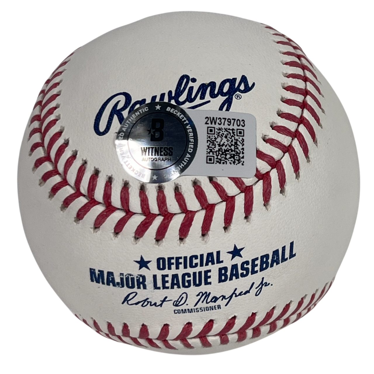 Bill Madlock Signed ROMLB Baseball w/ 79 WSC Beckett Witness BAS COA1