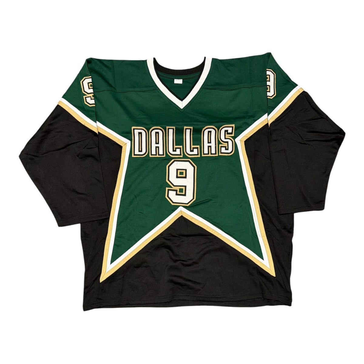 Mike Modano Signed Autographed Dallas Stars Custom Jersey w/ HOF 2014 JSA COA2